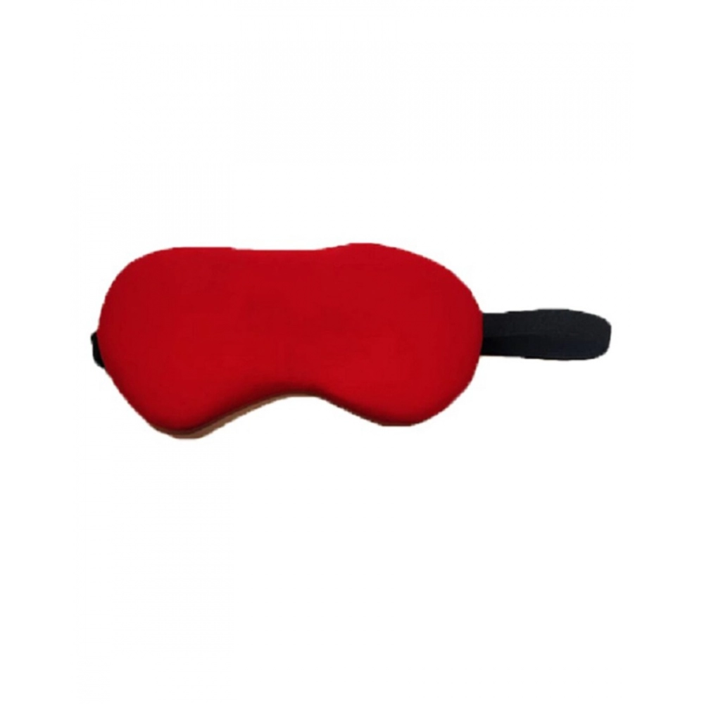 Generic Solid Lycra Foam Eyemasks (Red)